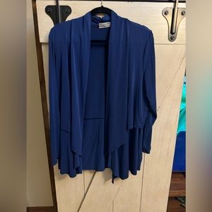 Susan Graver Liquid Knit Dress Cardigan